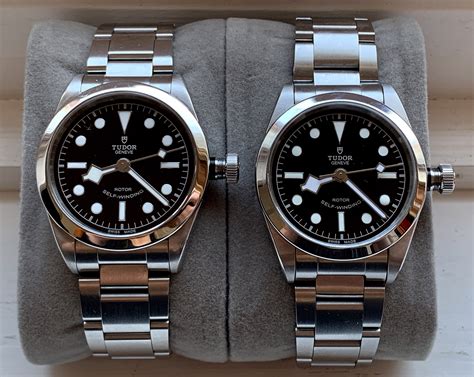 tudor black gen vs replica endpieces|tudor black bay 58 review.